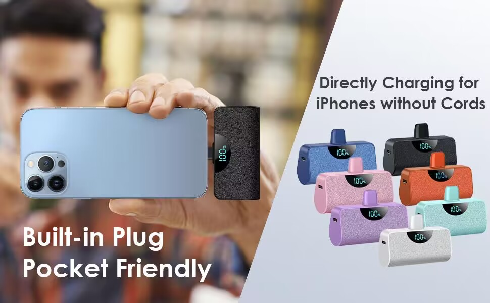 mini portable charger for iphone