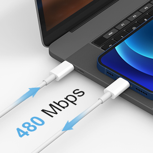  Data Sync Speed Up to 480Mbps(30MB/S)