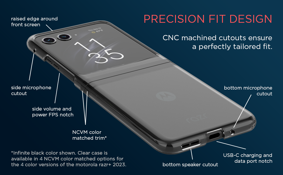 Precision fit design- CNC machined cutouts for a perfectly tailored fit