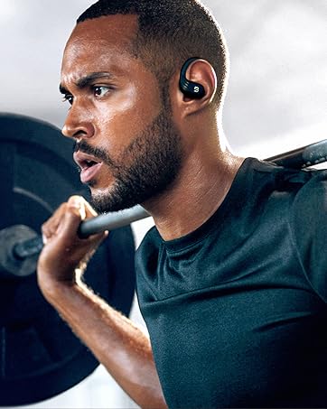 wireless bluetooth earbuds for working out running deep bass boost stereo sound small ears