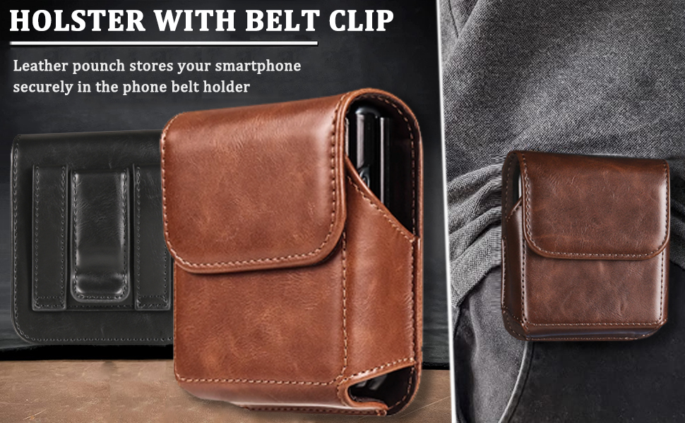 leather Holster for motolora razr plus case