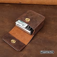 Leather Phone Pouch for Belt