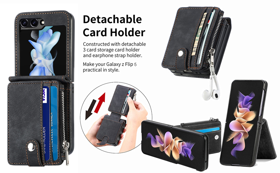 Detachable Wallet 2in1
